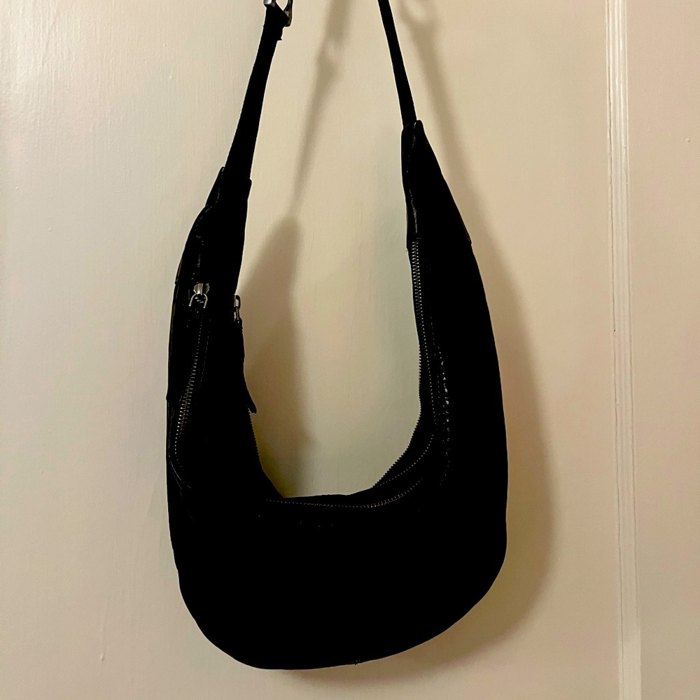 Free People leather crossbody bag